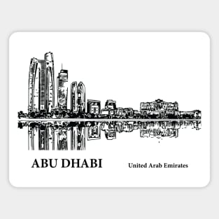 Abu Dhabi United Arab Emirates Magnet